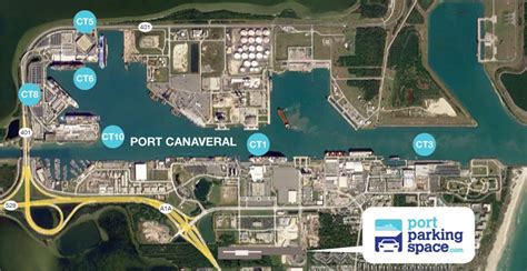 Port Parking Space at Port Canaveral .
